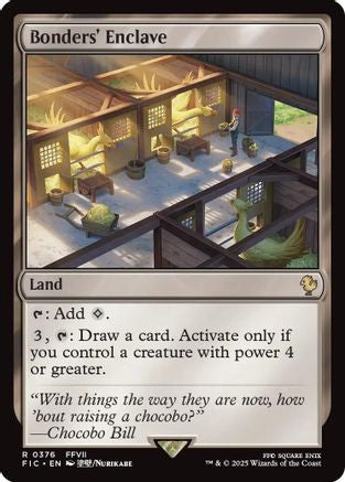 Bonders' Enclave (376) Surge Foil - Commander: FINAL FANTASY