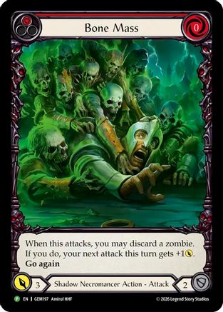Bone Mass (Micro Text) (GEM197) - GEM Pack