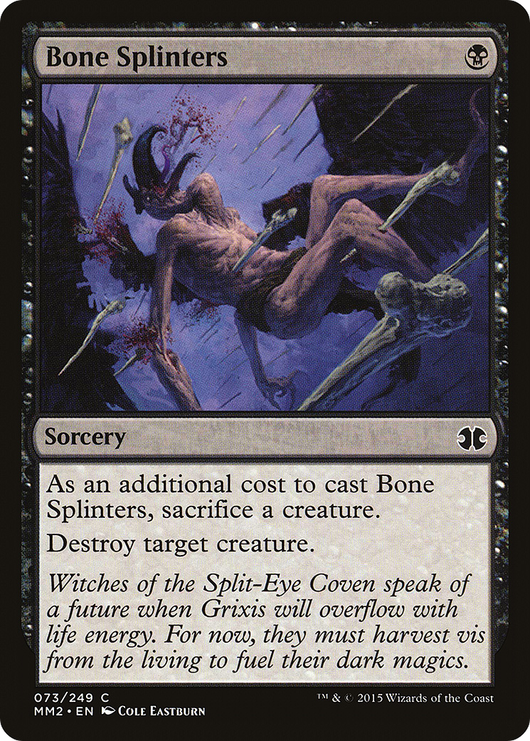 Bone Splinters (073) Foil - Modern Masters 2015