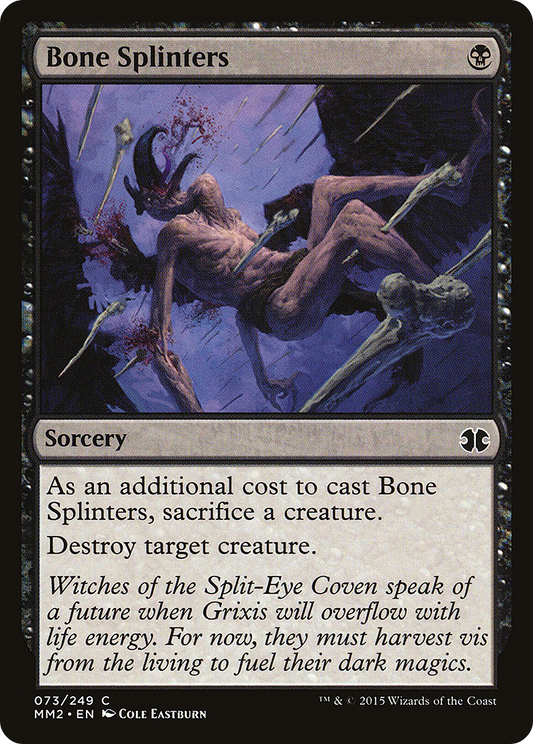 Bone Splinters (073) Foil - Modern Masters 2015