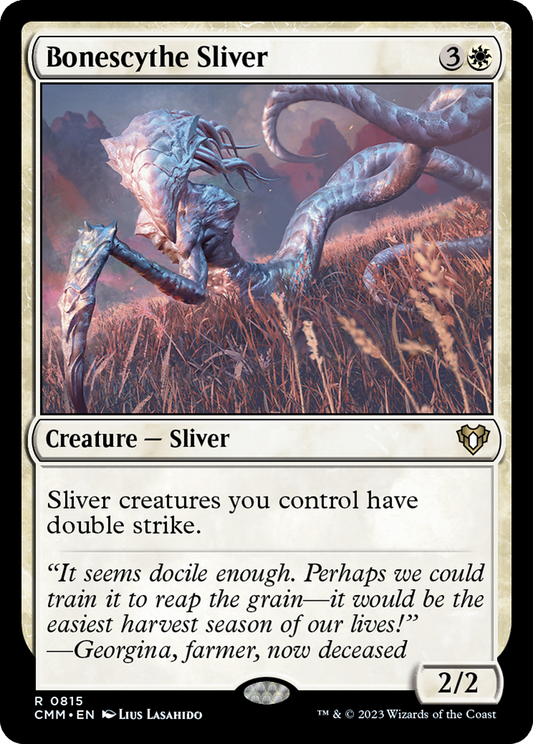 Bonescythe Sliver (815) - Commander Masters