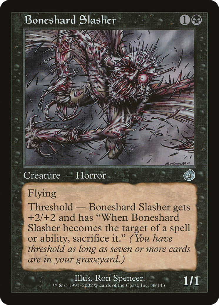 Boneshard Slasher (050) Foil - Torment