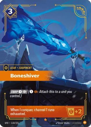 Boneshiver (118) Foil - Spiritforged