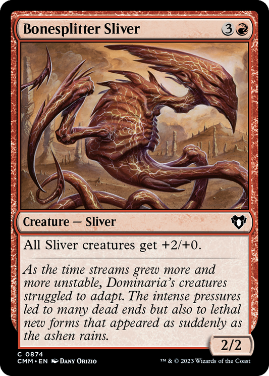 Bonesplitter Sliver (874) - Commander Masters