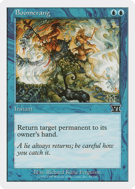 Boomerang (058) - Classic Sixth Edition