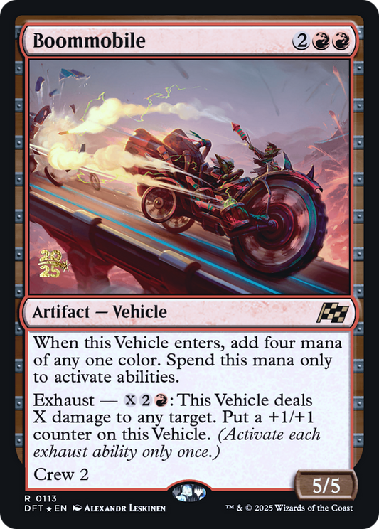 Boommobile (Prerelease) (113) Foil - Aetherdrift