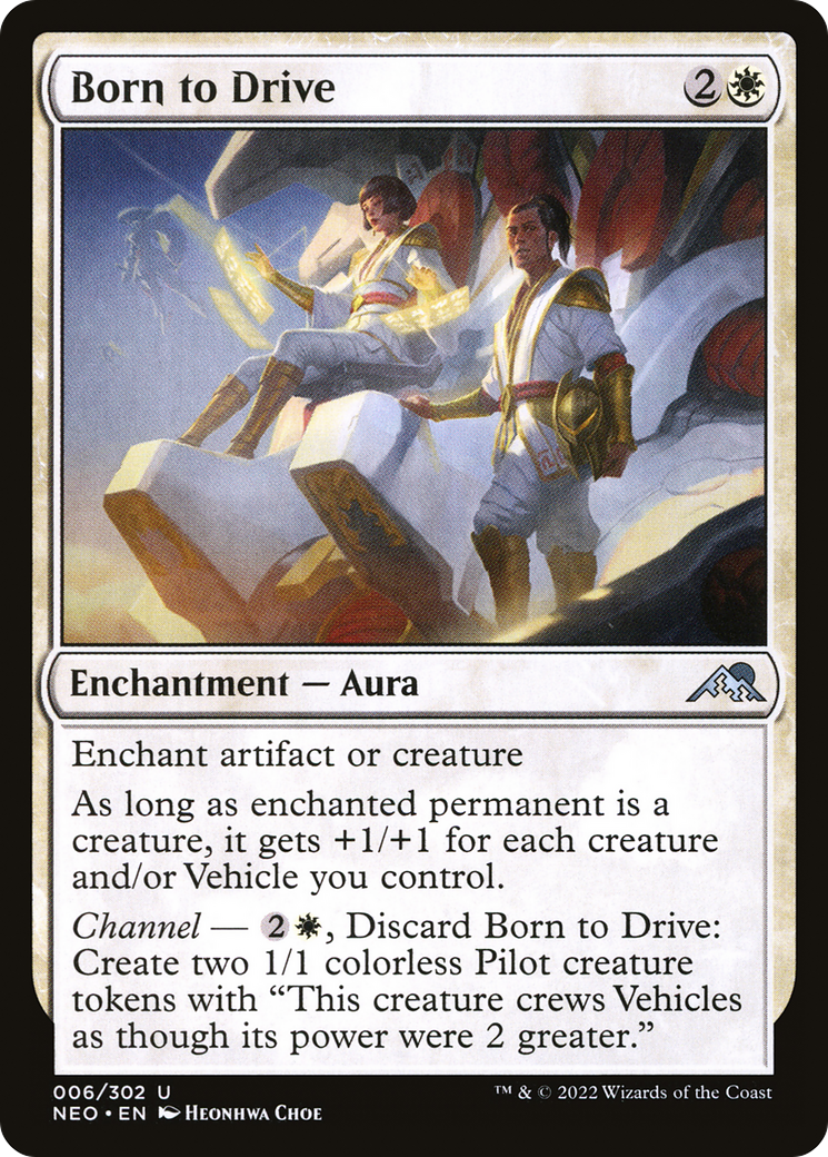 Born to Drive (006) - Kamigawa: Neon Dynasty Foil