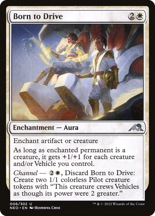 Born to Drive (006) - Kamigawa: Neon Dynasty Foil