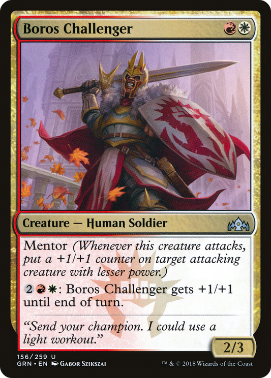 Boros Challenger (156) - Guilds of Ravnica Foil