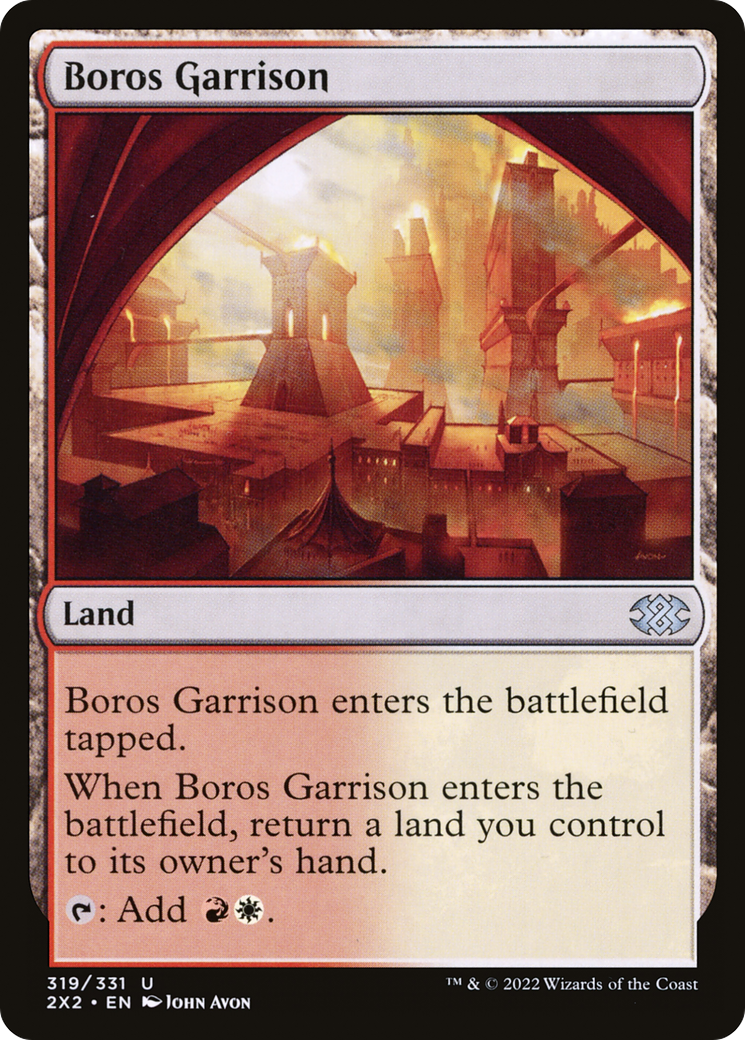 Boros Garrison (319) Foil - Double Masters 2022
