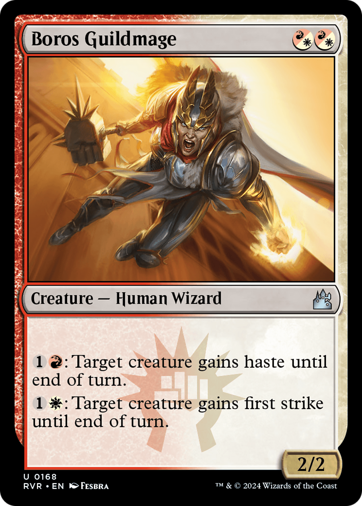 Boros Guildmage (168) Foil - Ravnica Remastered