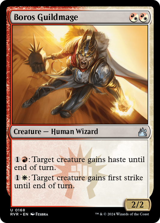 Boros Guildmage (168) Foil - Ravnica Remastered