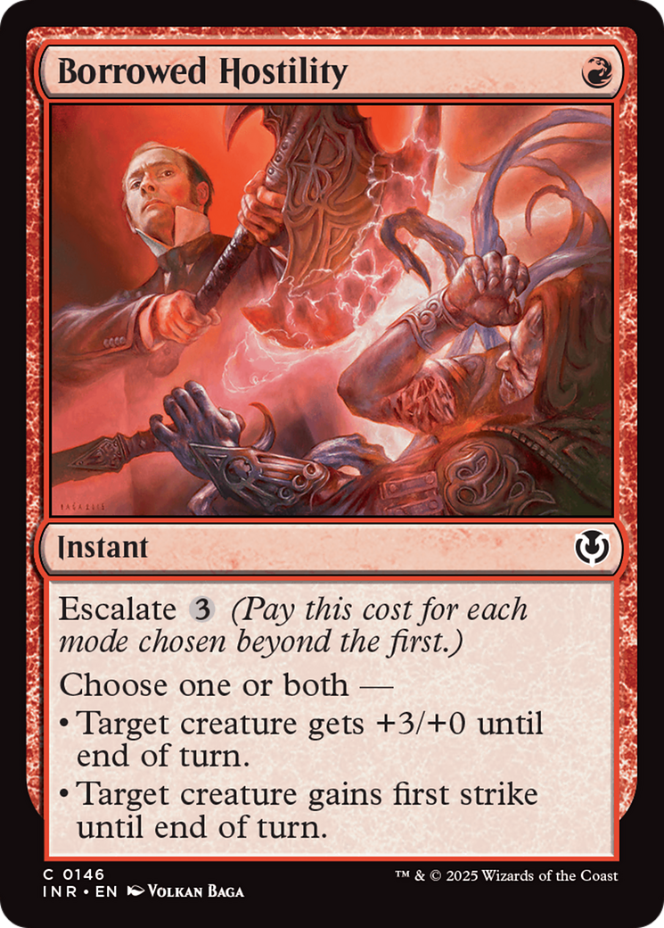 Borrowed Hostility (146) Foil - Innistrad Remastered