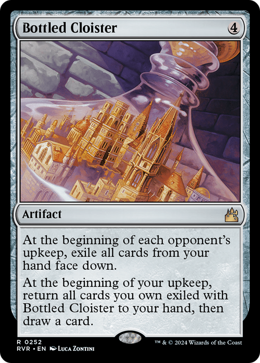 Bottled Cloister (252) Foil - Ravnica Remastered