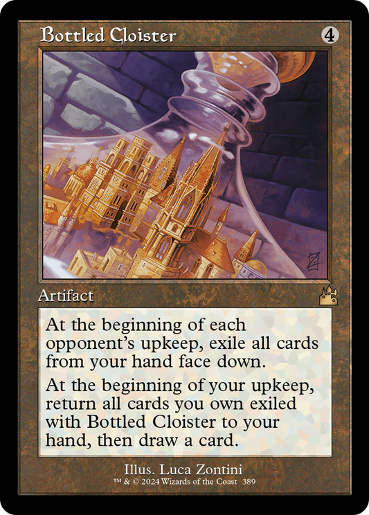 Bottled Cloister (Retro) (389) Foil - Ravnica Remastered