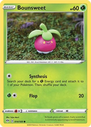 Bounsweet (14) Reverse Holofoil - Darkness Ablaze