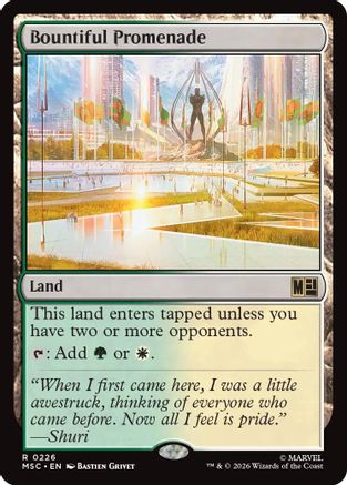 Bountiful Promenade (226) - Commander: Marvel Super Heroes