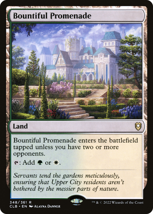 Bountiful Promenade (348) - Commander Legends: Battle for Baldur's Gate Foil