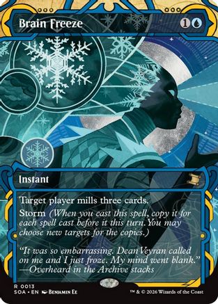 Brain Freeze (013) Foil - Secrets of Strixhaven: Mystical Archive