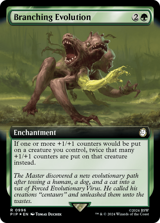 Branching Evolution (Extended Art) (996) Surge Foil - Fallout
