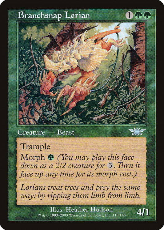 Branchsnap Lorian (118) Foil - Legions