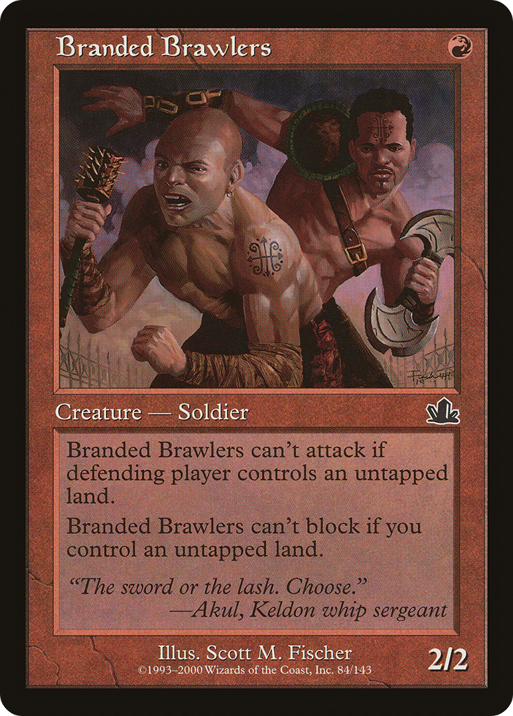 Branded Brawlers (084) Foil - Prophecy