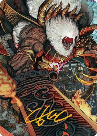 Braska's Final Aeon (039s) Gold-Stamped - Art Series: FINAL FANTASY