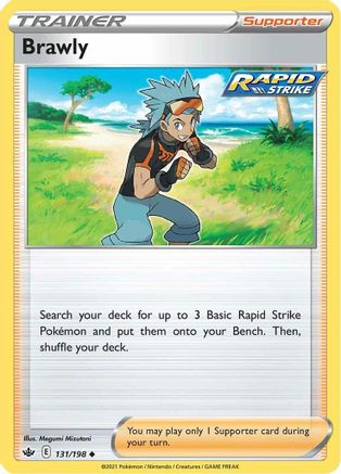 Brawly (131) Reverse Holofoil - Chilling Reign