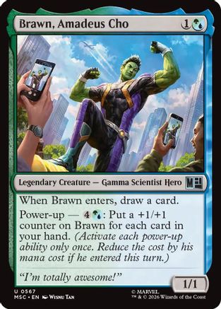 Brawn, Amadeus Cho (567) - Marvel Super Heroes