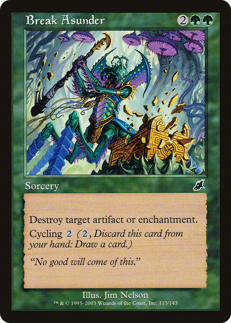 Break Asunder (113) Foil - Scourge