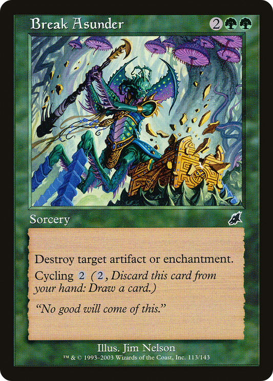 Break Asunder (113) Foil - Scourge