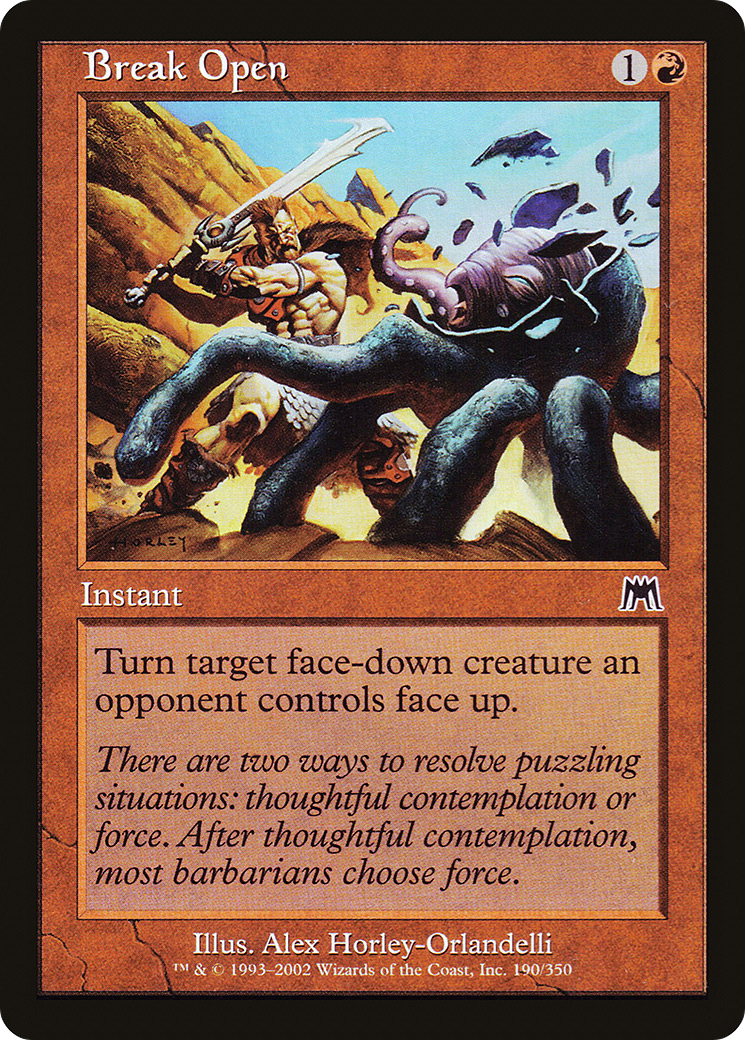 Break Open (190) Foil - Onslaught