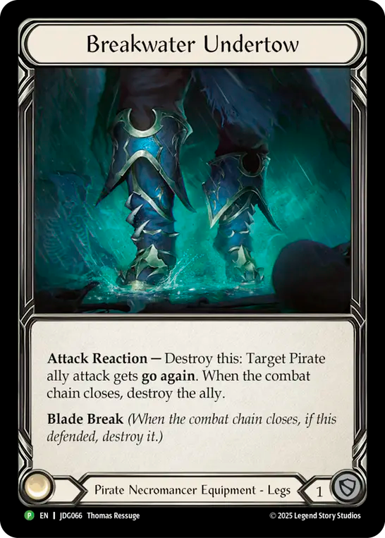 Breakwater Undertow (JDG066) Cold Foil - FaB Promos