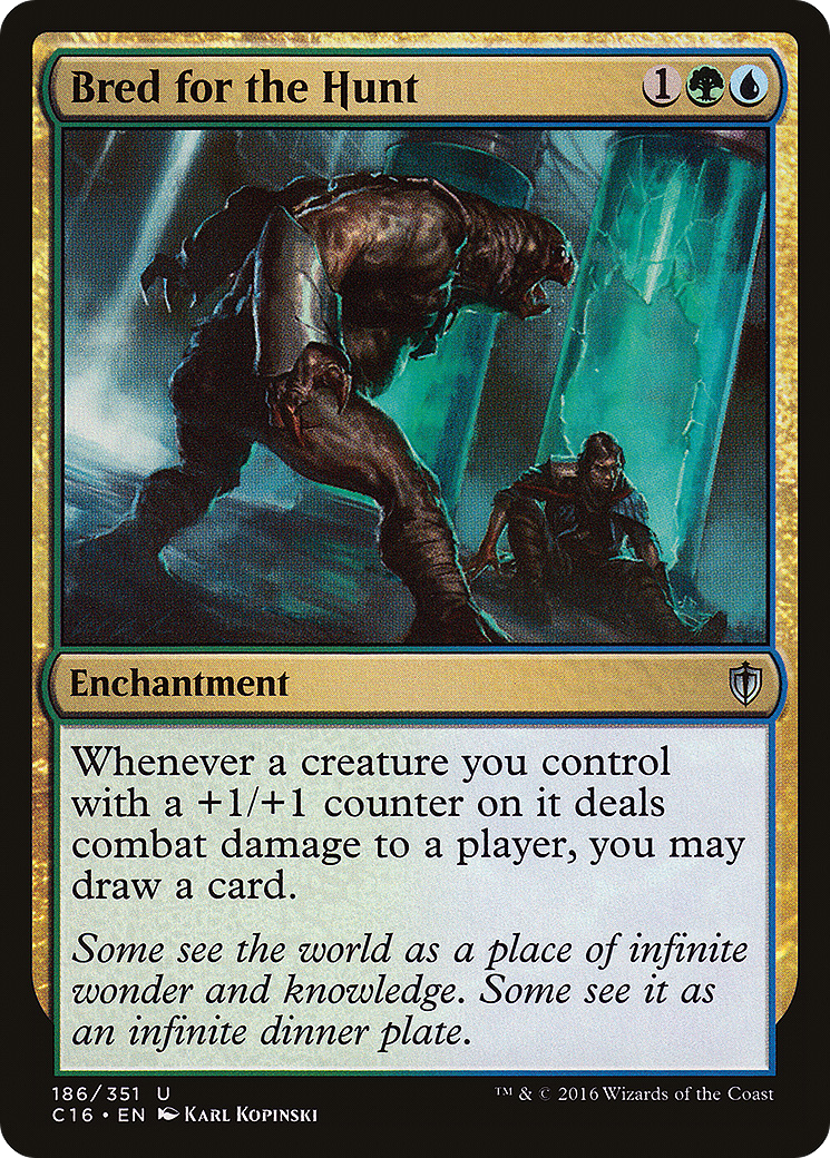 Bred for the Hunt (186) - Commander 2016