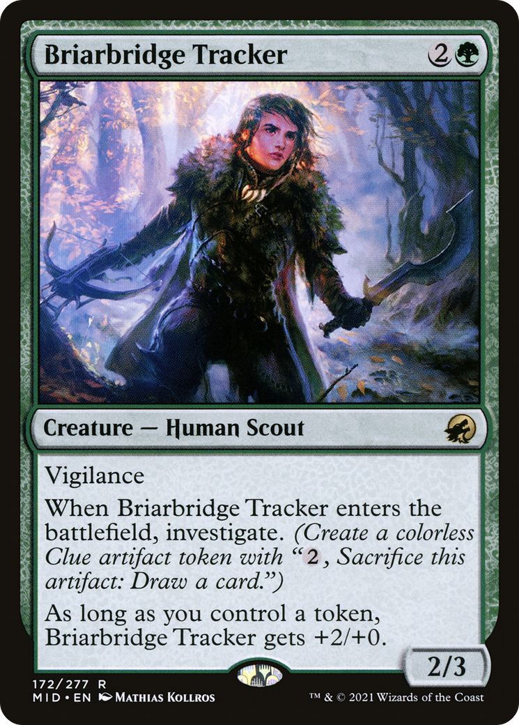 Briarbridge Tracker (172) - Innistrad: Midnight Hunt Foil