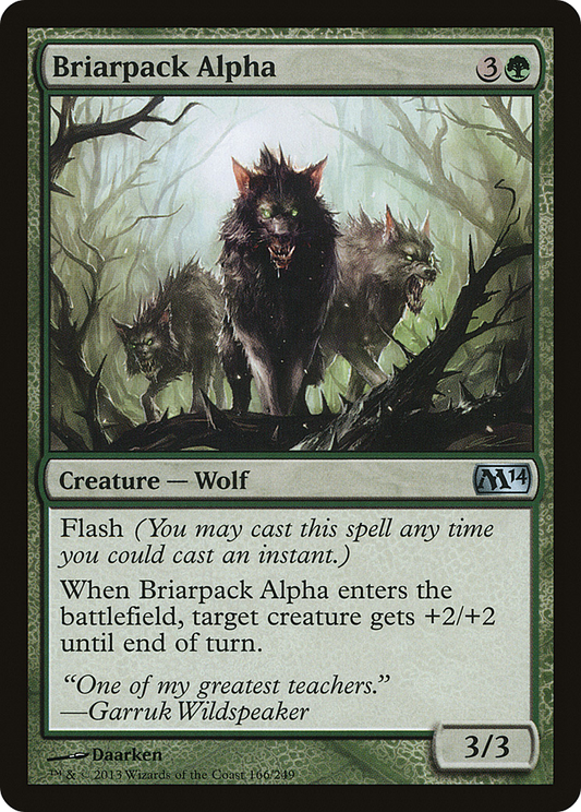 Briarpack Alpha (166) Foil - Magic 2014