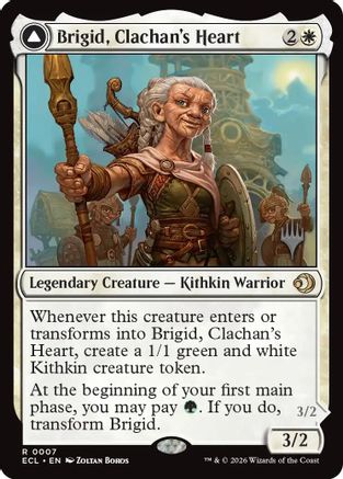 Brigid, Clachan's Heart (Promo Pack) (007) - Lorwyn Eclipsed