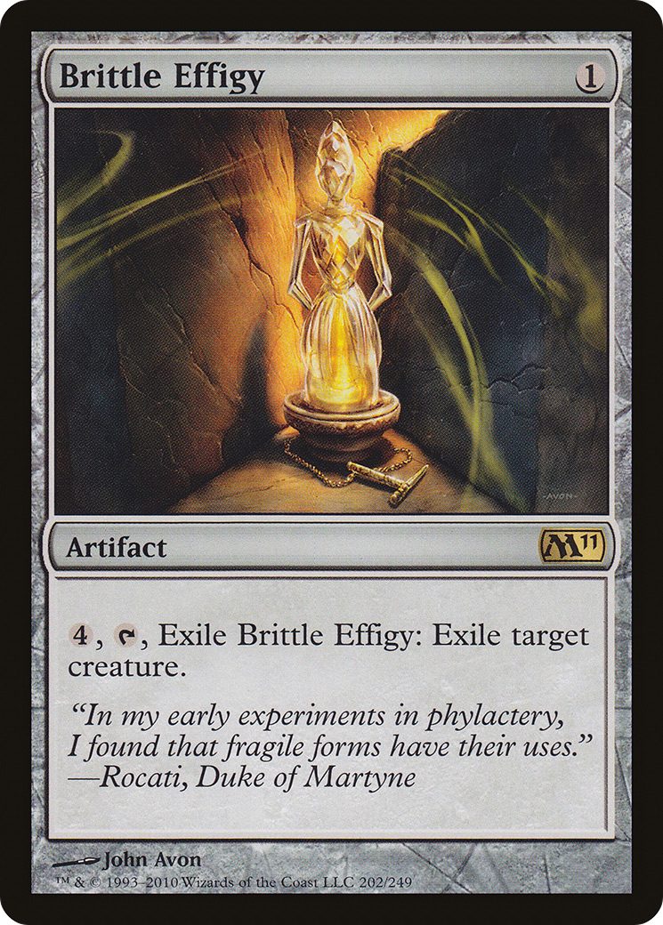 Brittle Effigy (202) Foil - Magic 2011