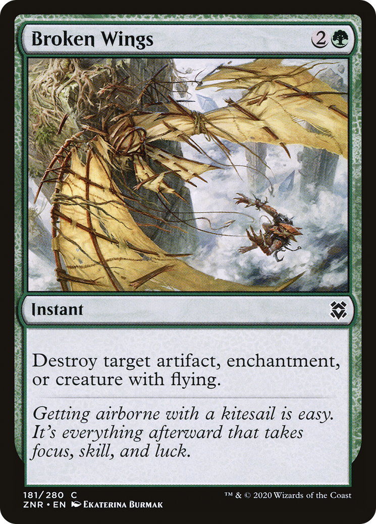 Broken Wings (181) - Zendikar Rising Foil
