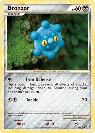 Bronzor (58) Reverse Holofoil - Triumphant