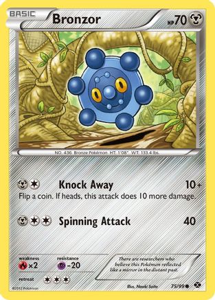 Bronzor (75) Reverse Holofoil - Next Destinies