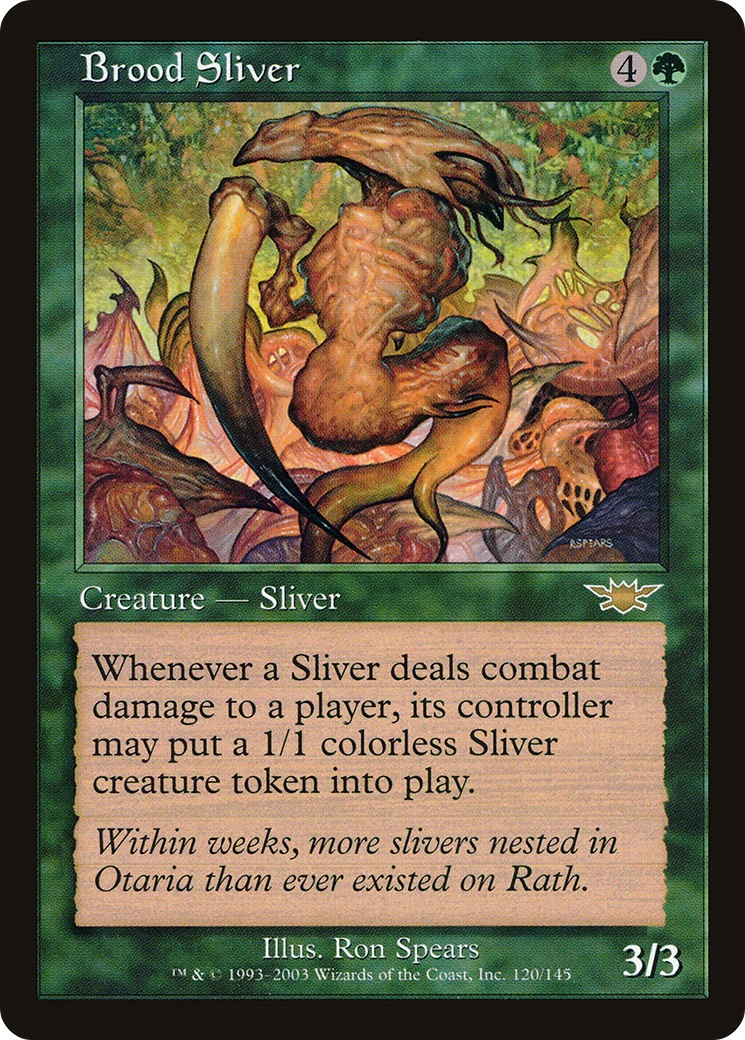 Brood Sliver (120) Foil - Legions