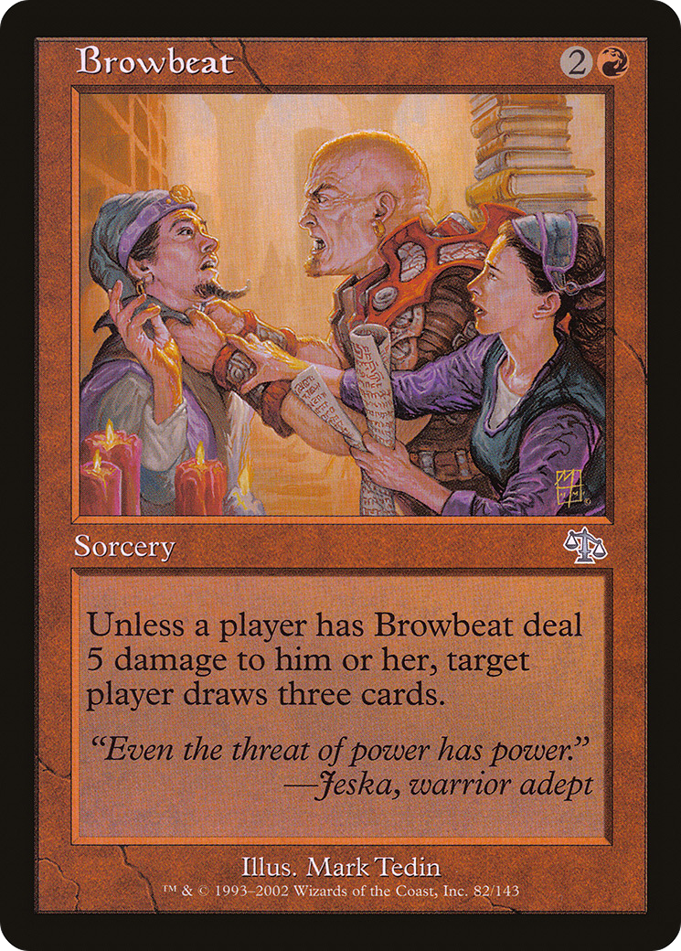 Browbeat (082) Foil - Judgment