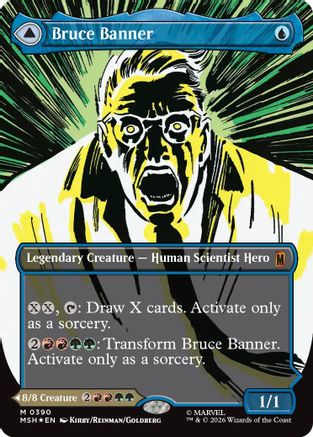 Bruce Banner // The Incredible Hulk (Classic Comic) (390) Foil - Marvel Super Heroes