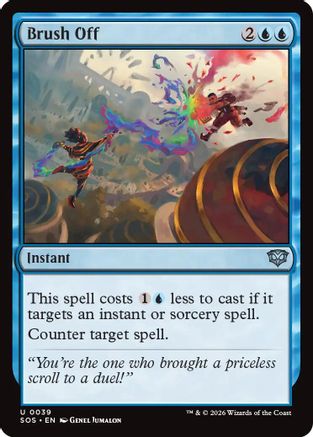 Brush Off (039) Foil - Secrets of Strixhaven