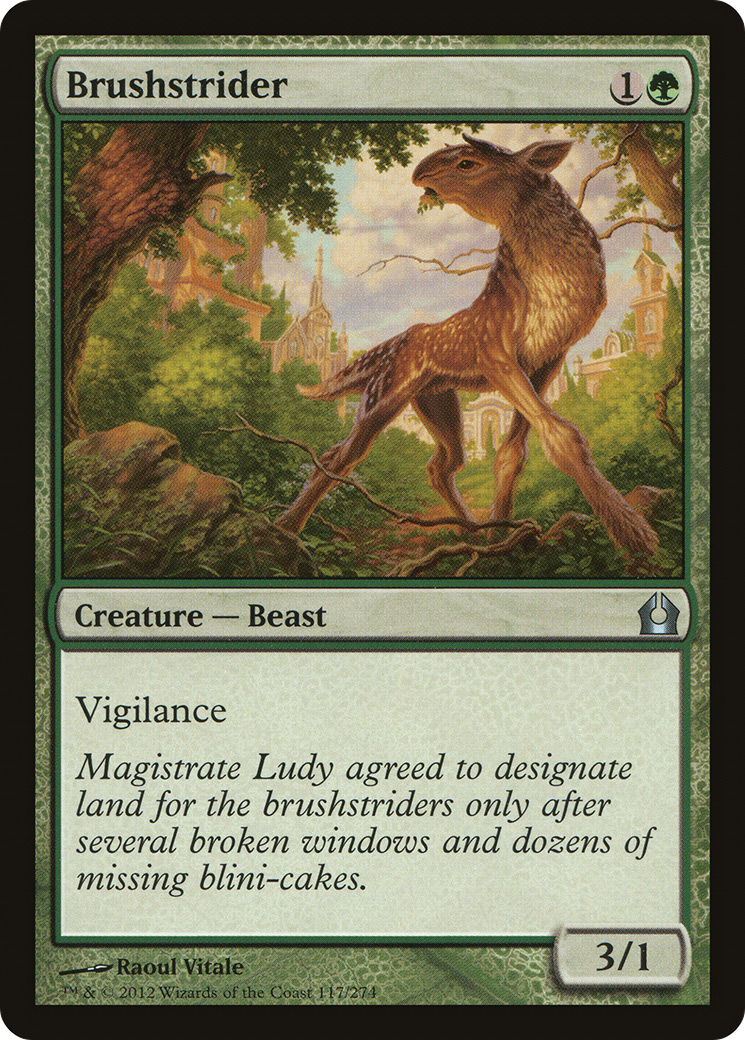Brushstrider (117) Foil - Return to Ravnica