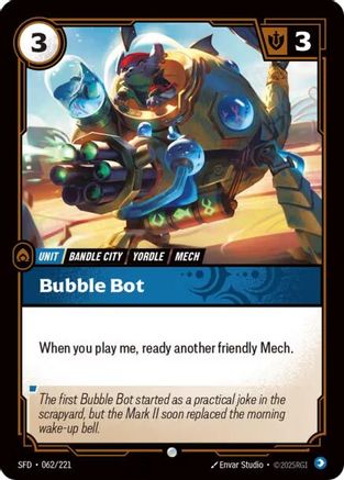 Bubble Bot (062) - Spiritforged