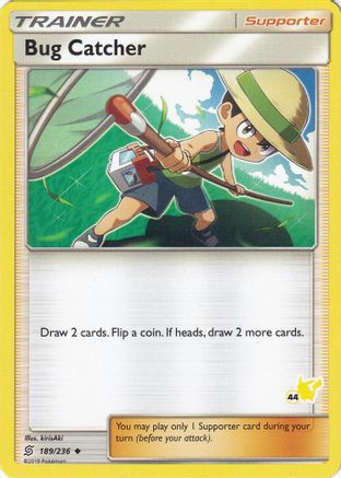 Bug Catcher (#44 Pikachu) (189) - Battle Academy