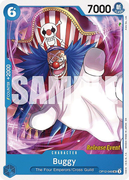 Buggy (OP12-049) Release Event Cards