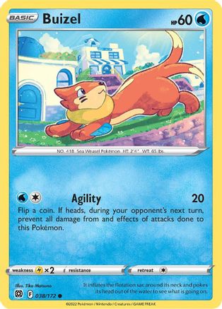 Buizel (38) - Brilliant Stars